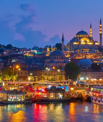 Old town of Istanbul - Fatih district and The Süleymaniye Mosque, Turkey